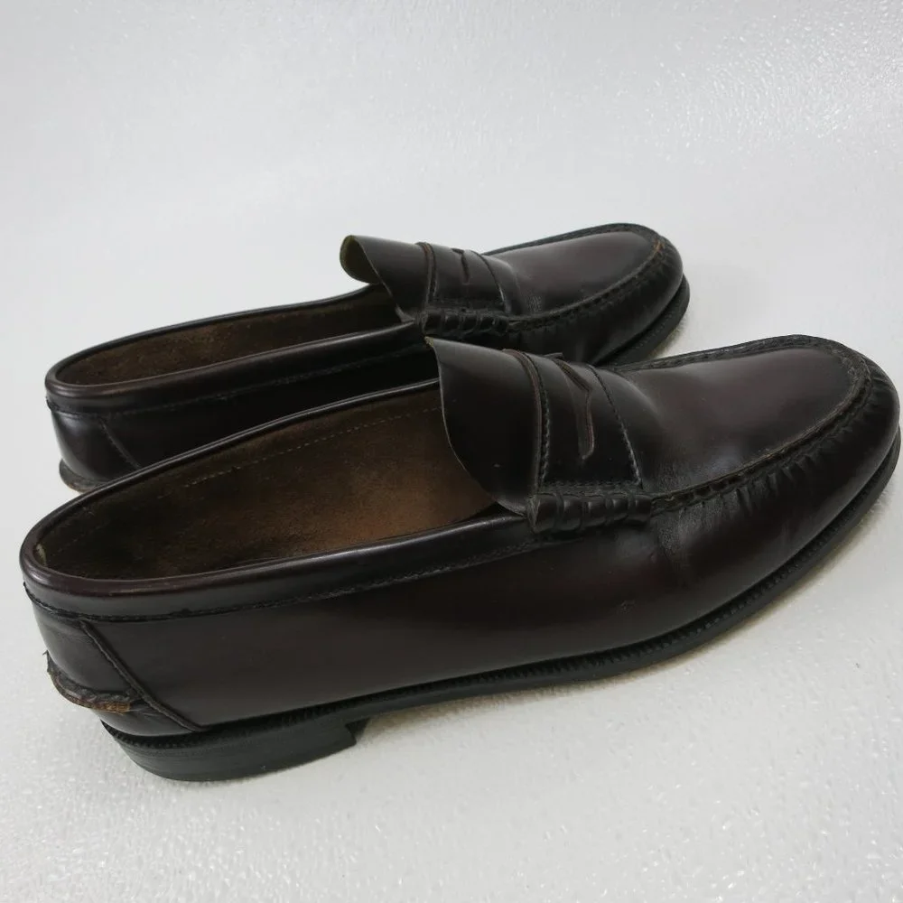 Florsheim FLS Strap Penny Loafers Moccasin Dress Shoes Mens Footwear 10.5 EEE